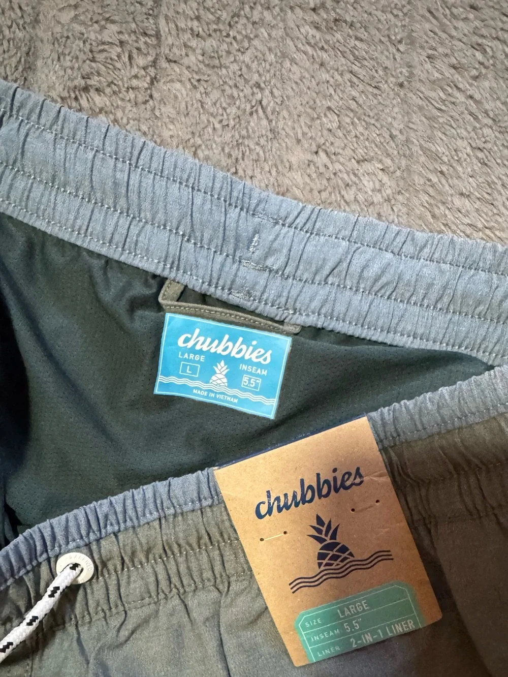 Chubbies - Men's Blue The Stardusts 5.5-Inch Swim Trunks